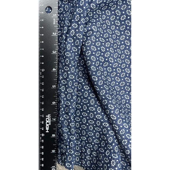 Los Angeles Third & Army Men's Shorts Size 34 Blue Geometric Print Cotton Casual - Picture 14 of 14